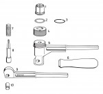 Rems Ex-Press P Manual Pipe Expander  Spare parts